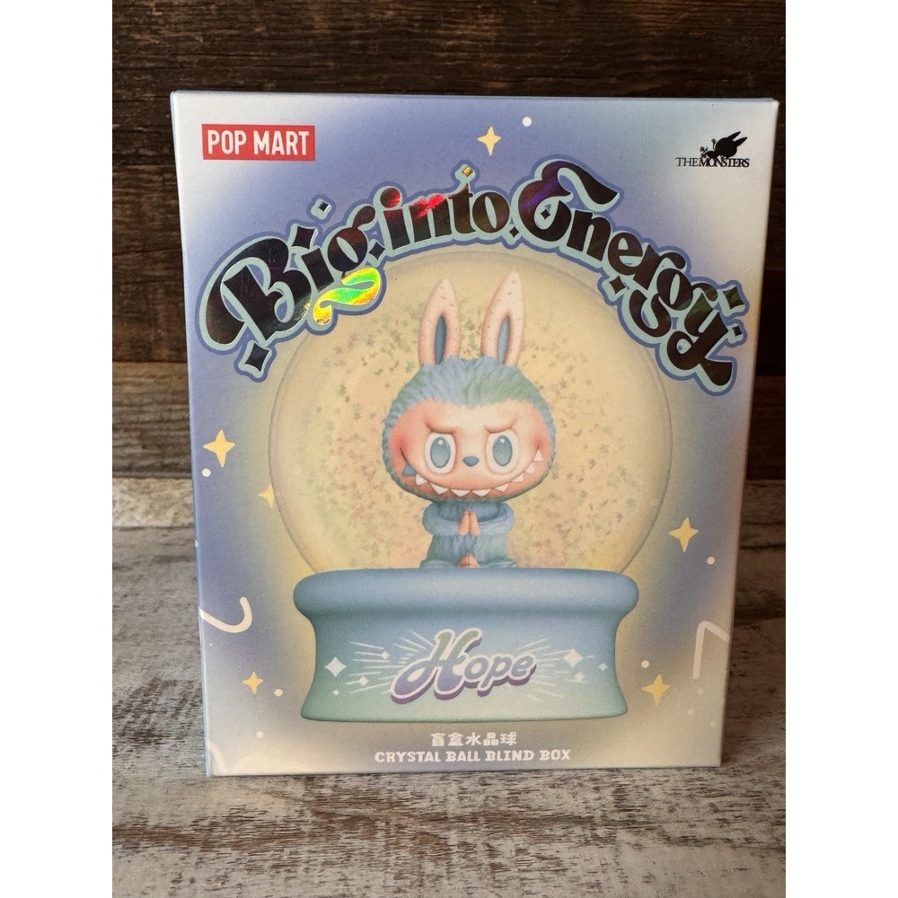Authentic‎ Pop Mart Labubu Monsters Crystal Ball Blind Box · Sealed Collectible